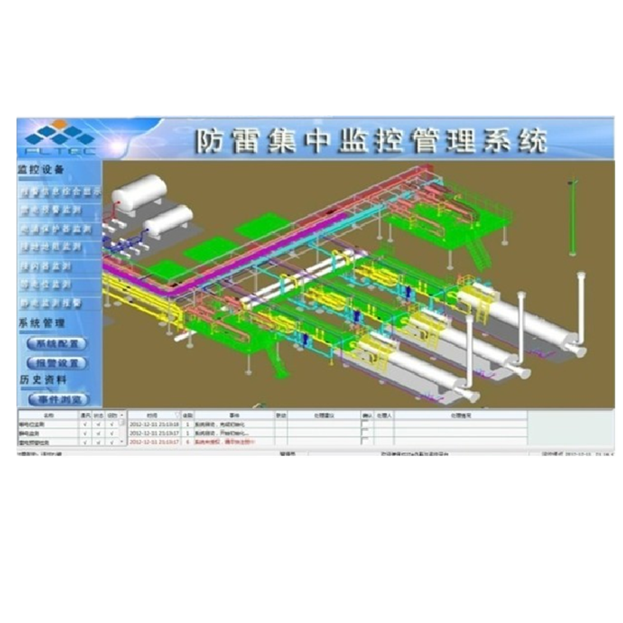 FLTEC JK防雷集中监控管理系统